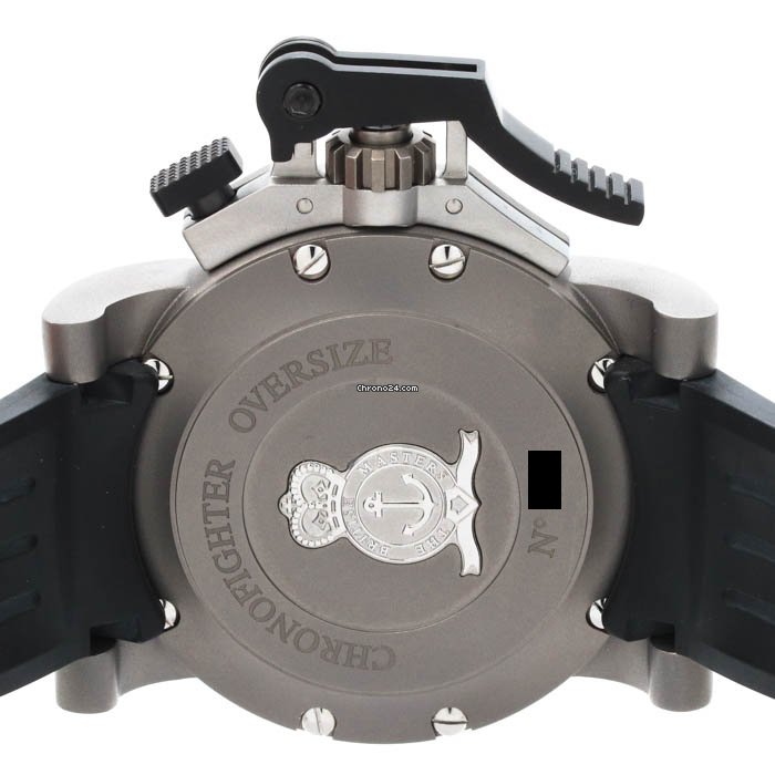 IMG_9081 Graham Chronofighter Oversize Mens watch Unisex Automatic Titanium 2OVATCO.B01A.K10B Replica 7