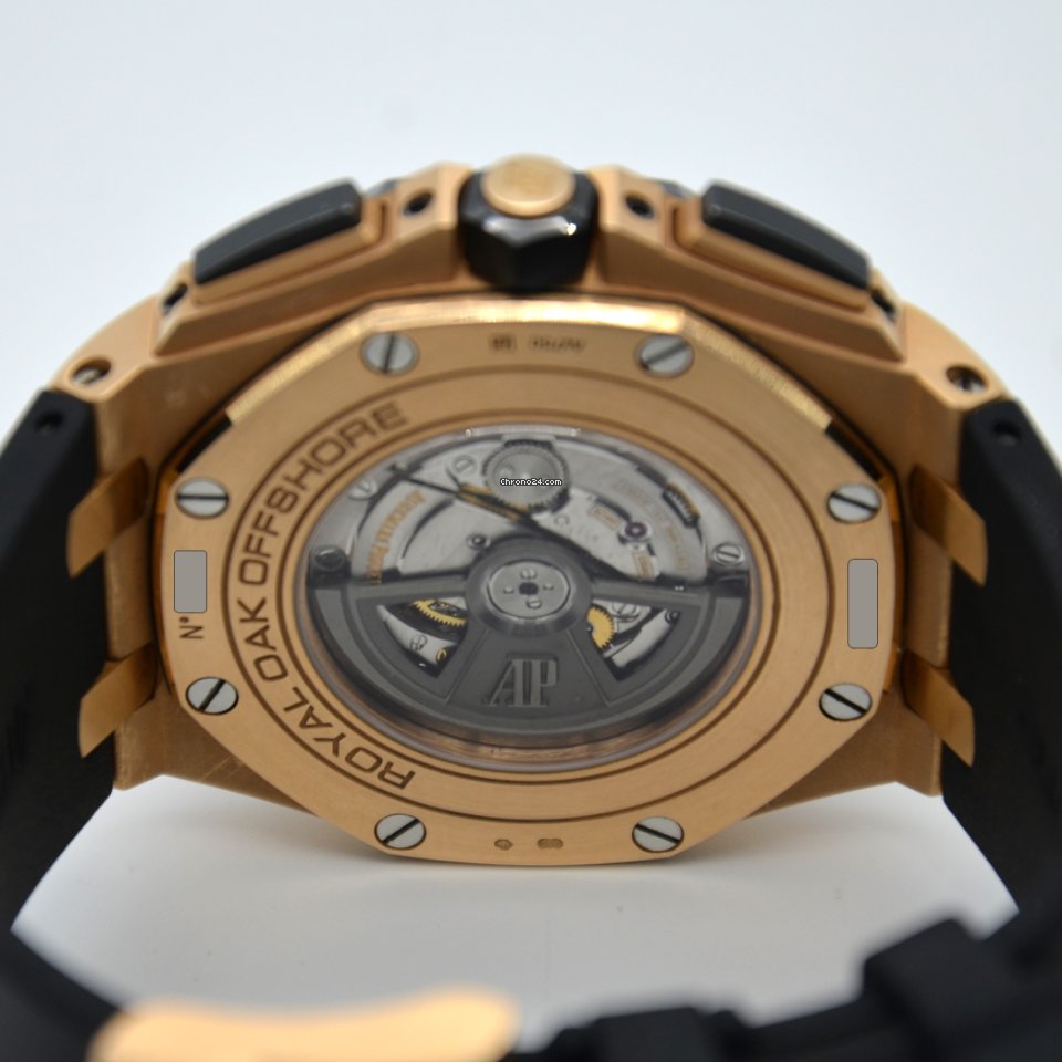 Audemars Piguet Royal Oak Offshore Chronograph Mens watch Unisex Automatic Rose gold 26401RO.OO.A002.CA.01 Replica 7