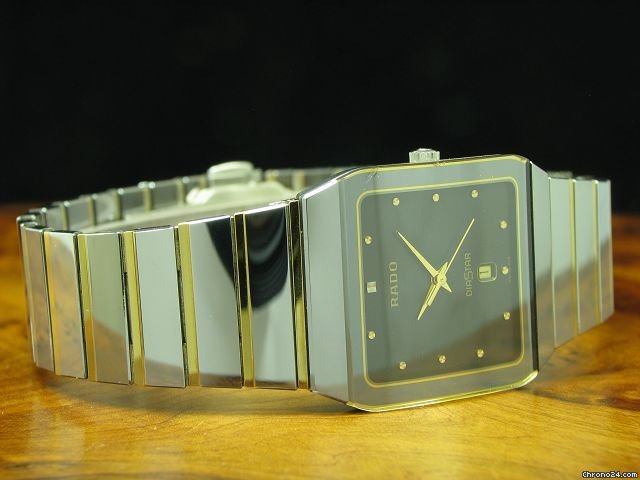 IMG_9081 Rado Diastar Mens watch Unisex Quartz Ceramic 152.0366.3 Replica 7