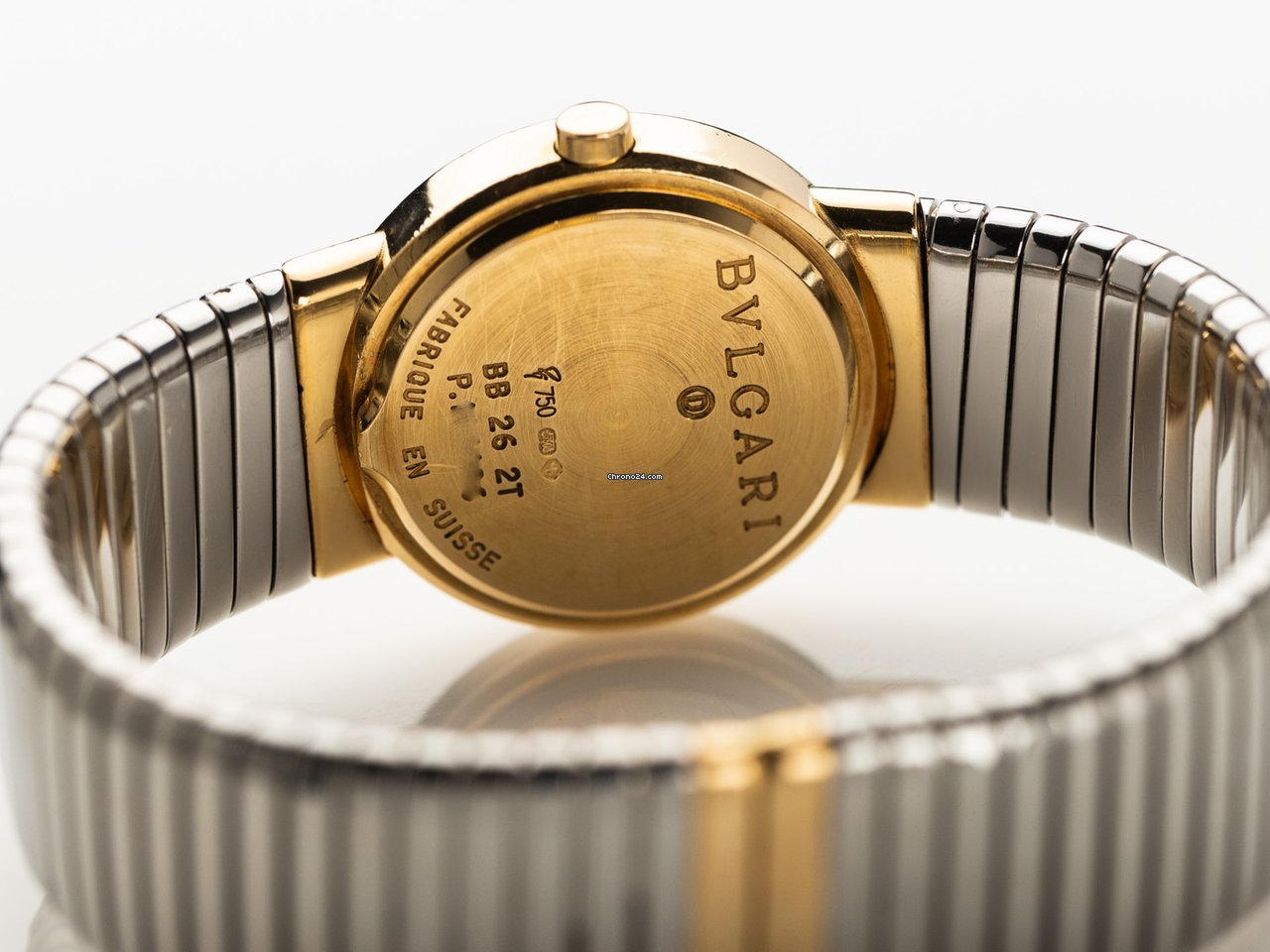 IMG_9081 Bulgari Bulgari Womens watch Quartz Yellow gold BB262T Replica 7