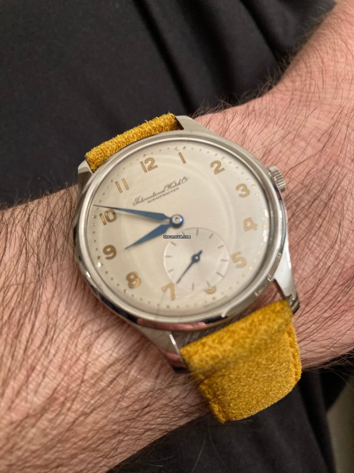 IMG_9081 IWC Mens watch Unisex Manual winding Caliber 83 Replica 7