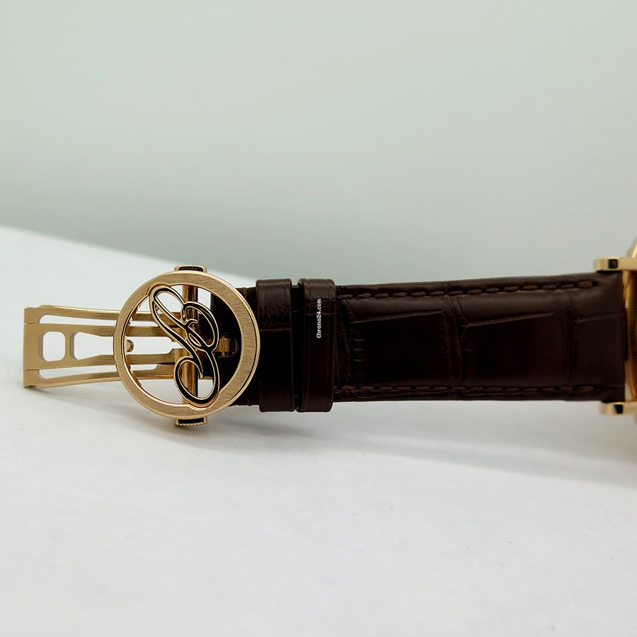 Breguet Classique Mens watch Unisex Automatic Rose gold 5727BR 12 9ZU Replica 7