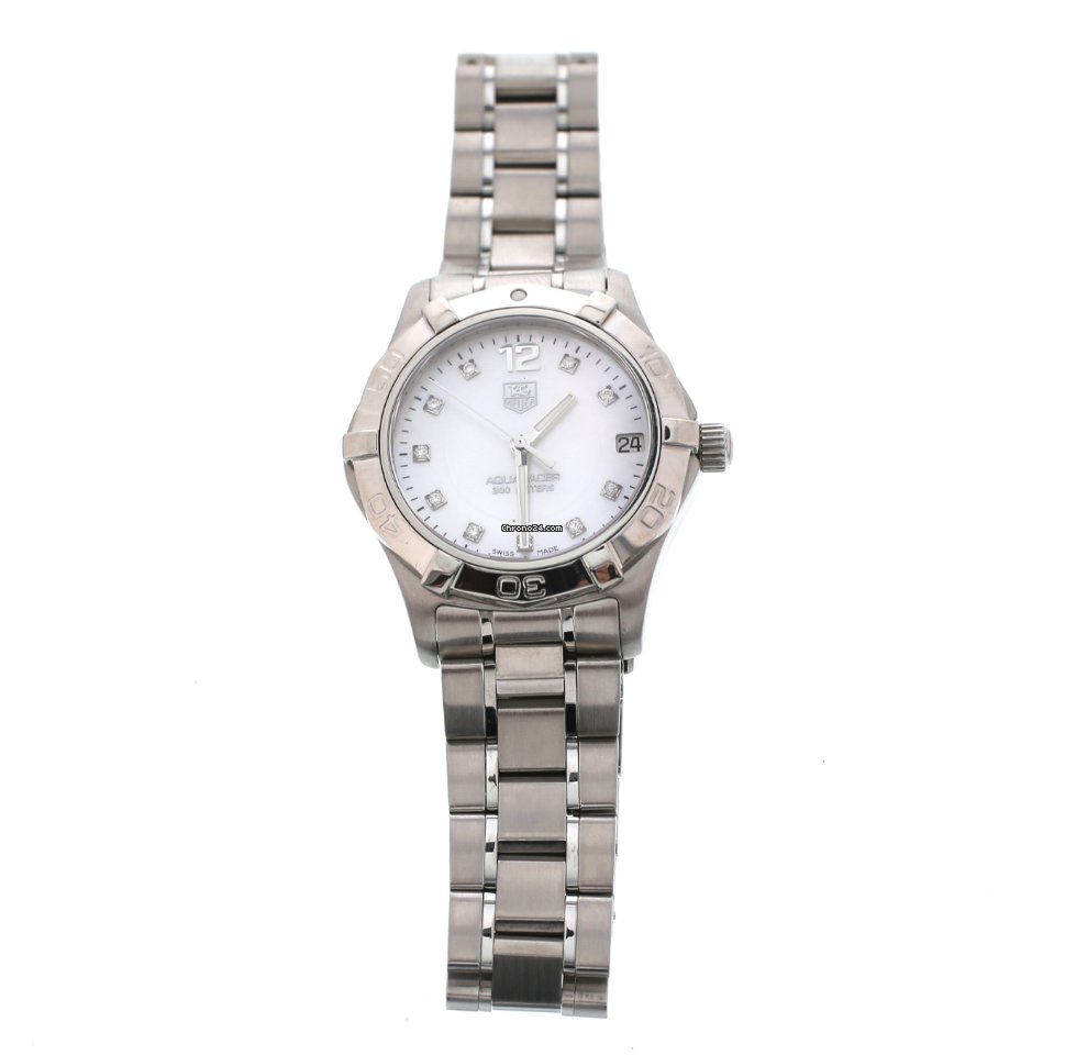 IMG_9081 TAG Heuer Aquaracer Lady Womens watch Quartz Steel WAF1312.BA0817 Replica 7