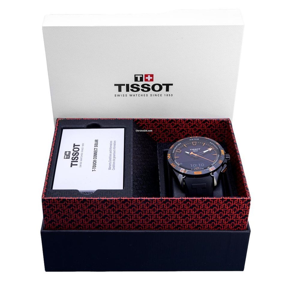 IMG_9081 Tissot Touch Mens watch Unisex Quartz Titanium T1214204705104 Replica 7
