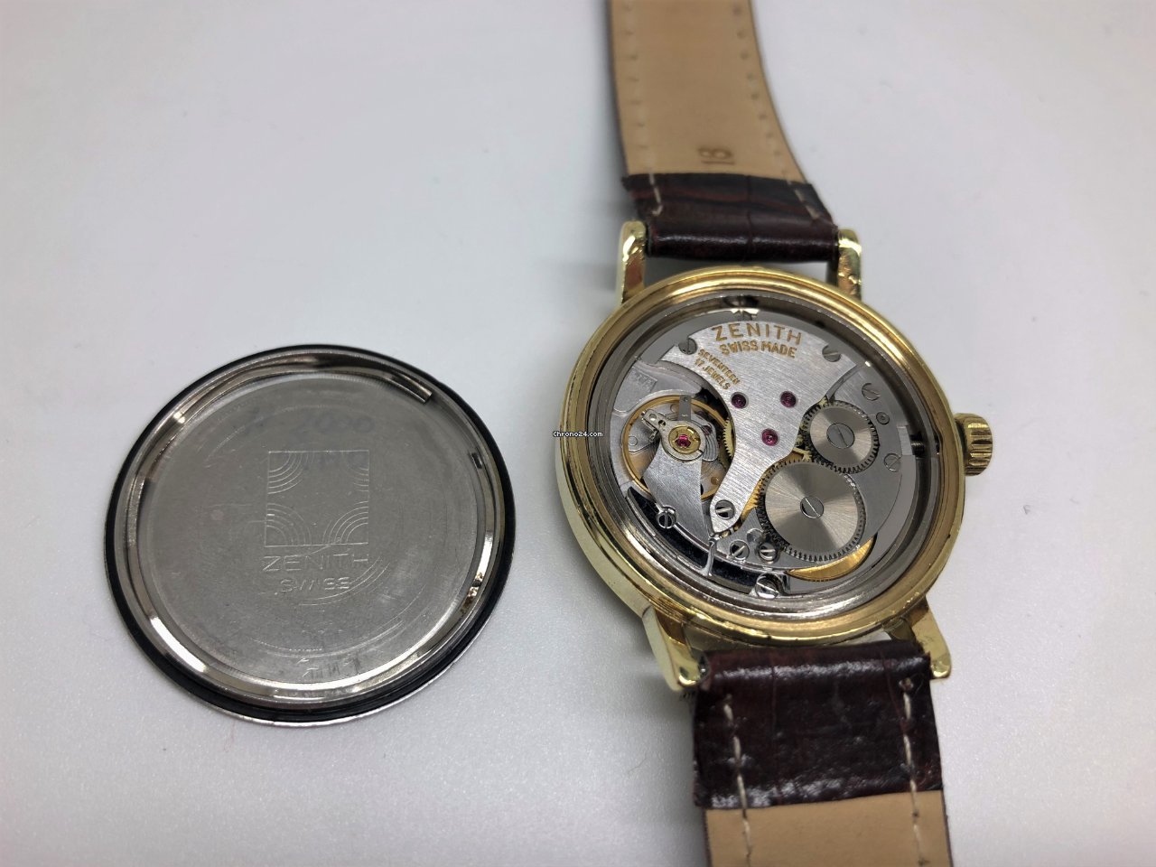 IMG_9081 Zenith Mens watch Unisex Manual winding 20.1281.360 Replica 7