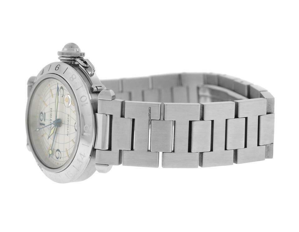 IMG_9081 Cartier Pasha C Mens watch Unisex Automatic Steel 2377 W31029M7 Replica 7