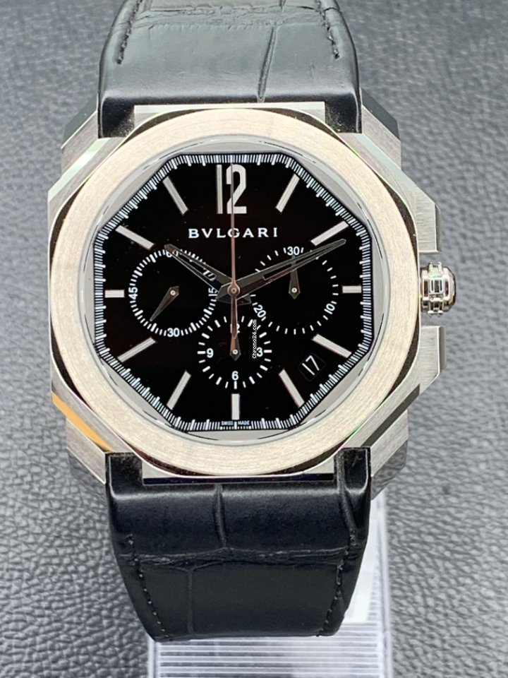 IMG_9081 Bulgari Octo Mens watch Unisex Automatic Steel 102103 BGO41BSLDCH Replica 7