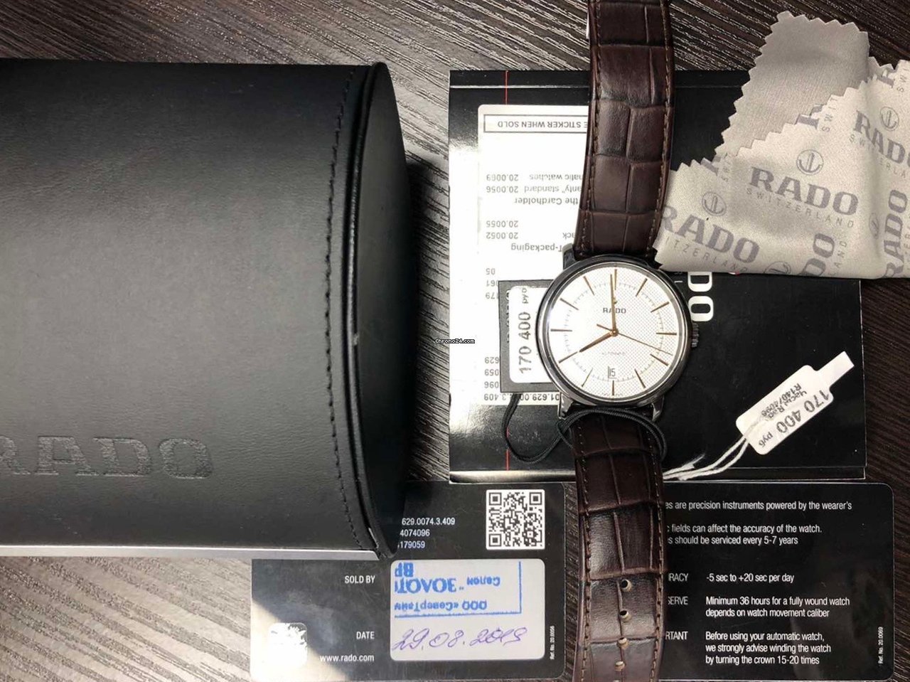 IMG_9081 Rado DiaMaster Mens watch Unisex Automatic Ceramic R14074096 or 01.629.0074.3.409 Replica 7