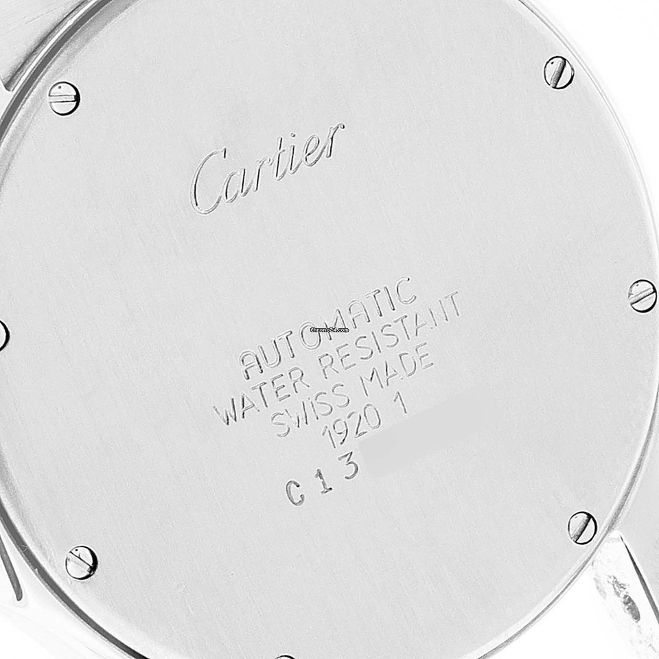Cartier Santos Mens watch Unisex Automatic Steel 1920 Replica 7