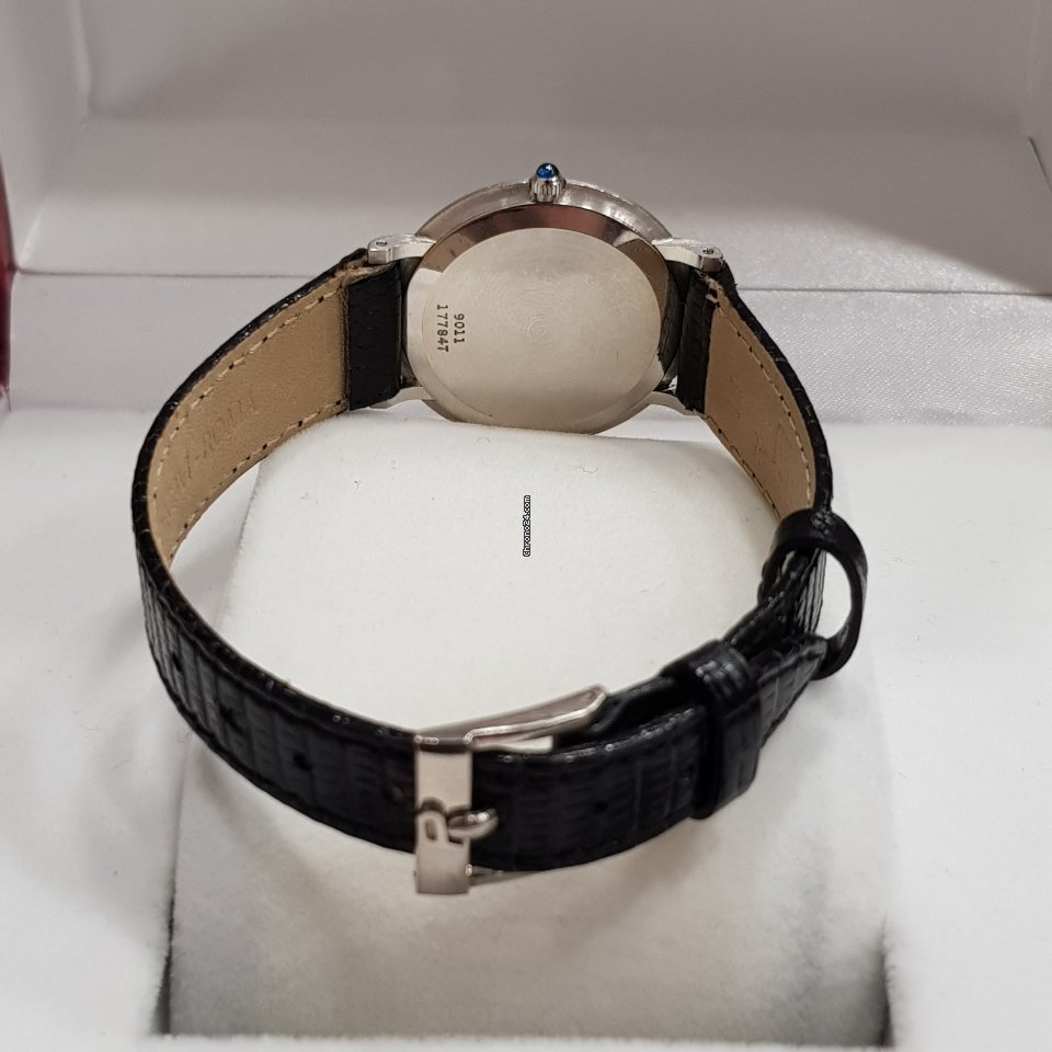 IMG_9081 Piaget Altiplano Mens watch Unisex Manual winding White gold 9011 Replica 7