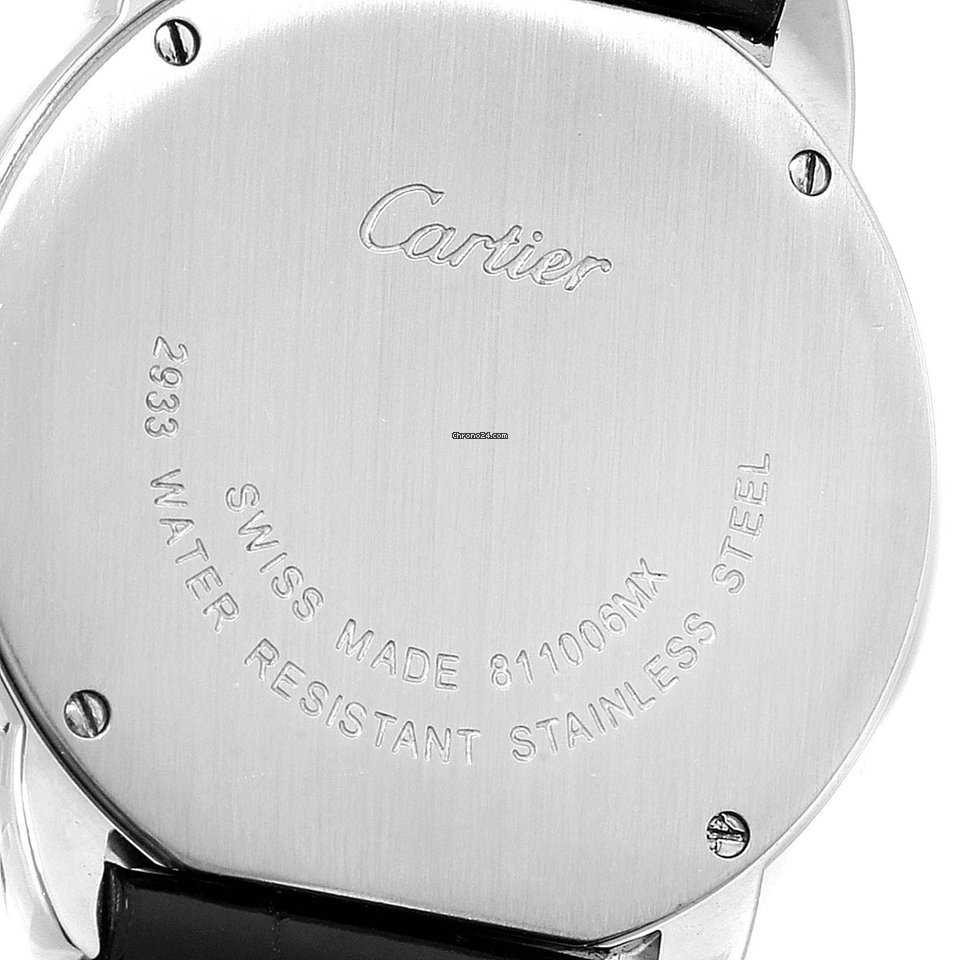 IMG_9081 Cartier Ronde Solo de Cartier Womens watch Quartz Steel W6700155 Replica 7