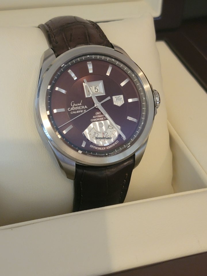 IMG_9081 TAG Heuer Grand Carrera Mens watch Unisex Automatic Steel WAV5113.FC6231 Replica 7
