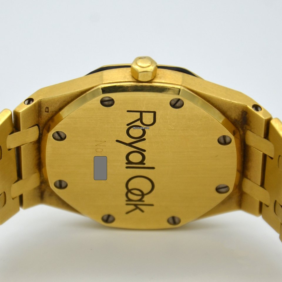 IMG_9081 Audemars Piguet Royal Oak Mens watch Unisex Automatic Yellow gold 4100BA Replica 7