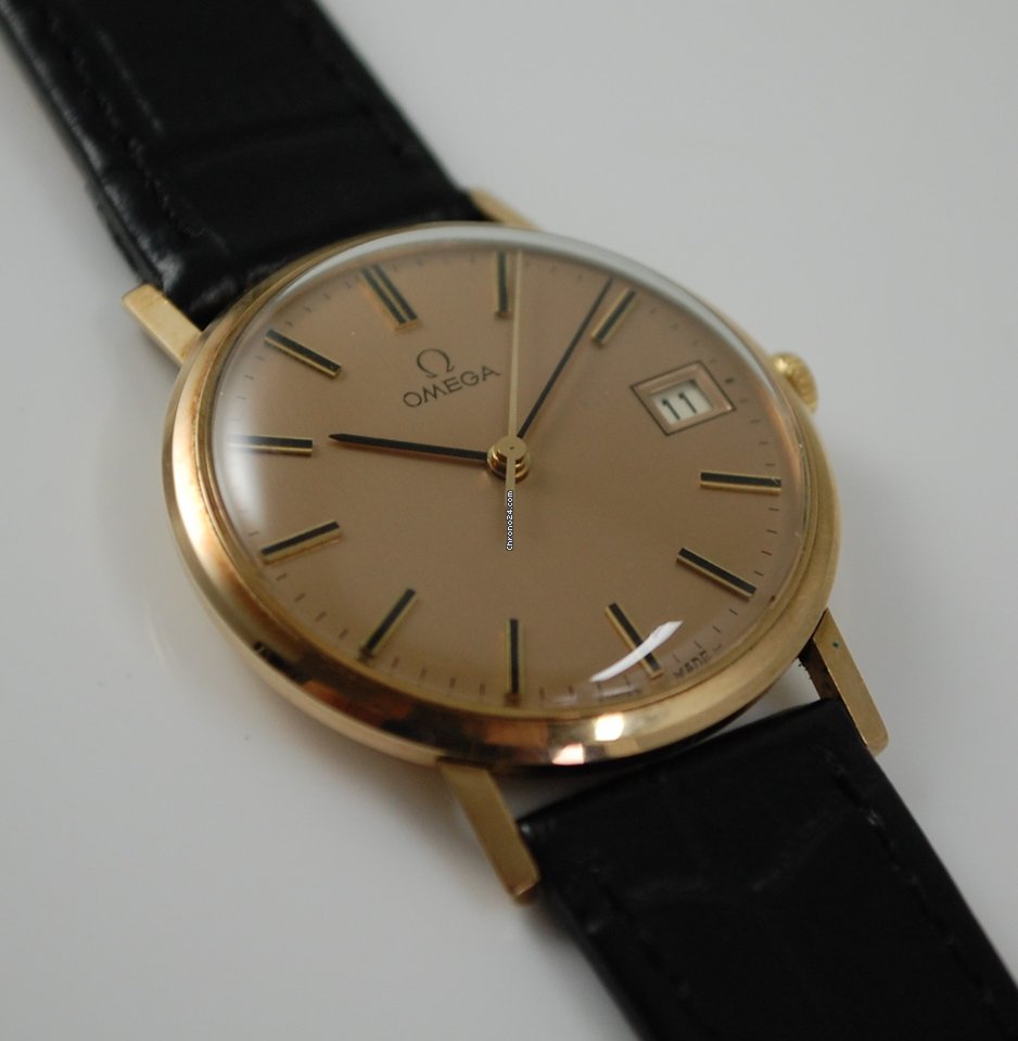 IMG_9081 Omega Mens watch Unisex Manual winding Yellow gold 132.5017 Replica 7