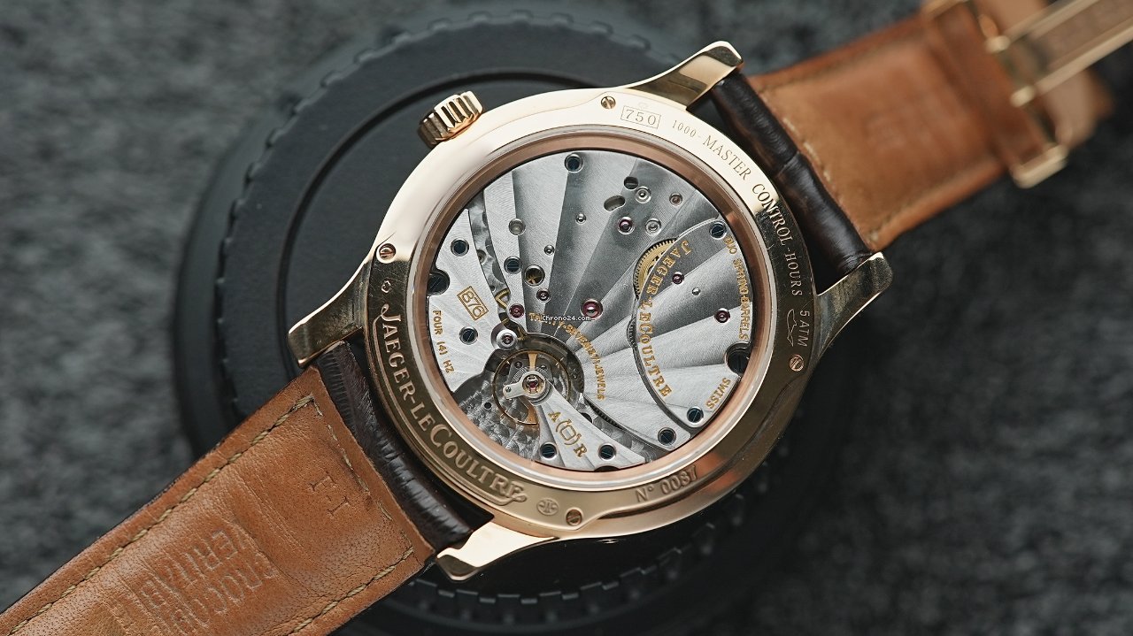 IMG_9081 Jaeger-LeCoultre Master Eight Days Perpetual Manual winding Rose gold Q161242A Replica 7