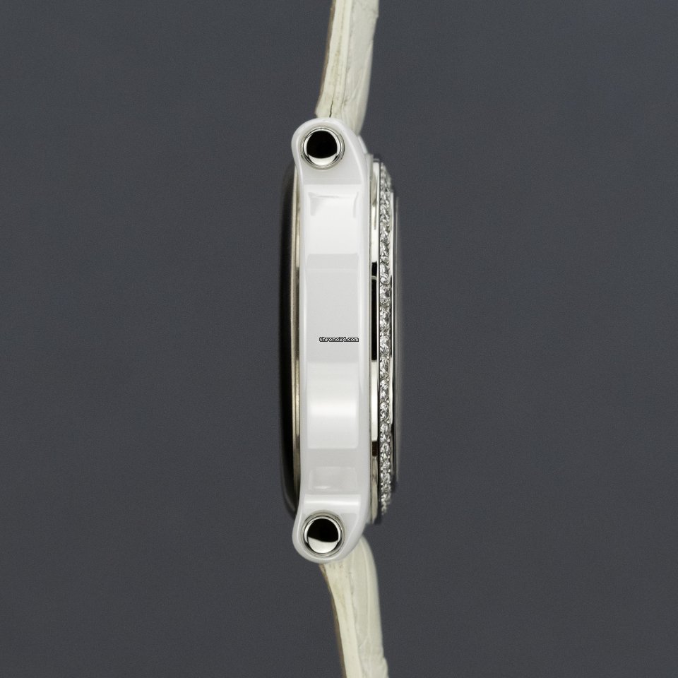 IMG_9081 Chopard Happy Sport Womens watch Quartz Ceramic 288507-9012 Replica 7