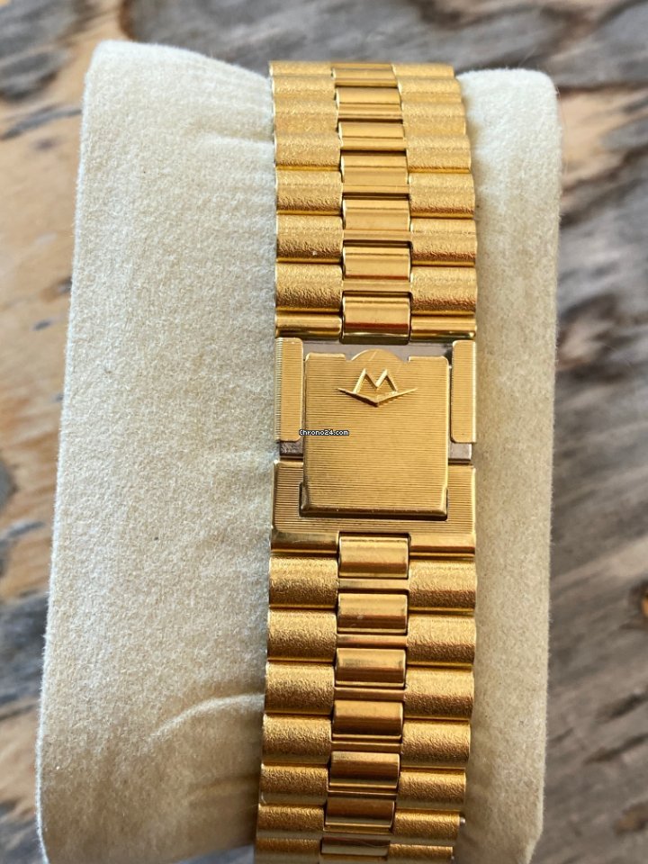 Movado Datron Mens watch Unisex Automatic Gold Steel 434-705-502 Replica 7