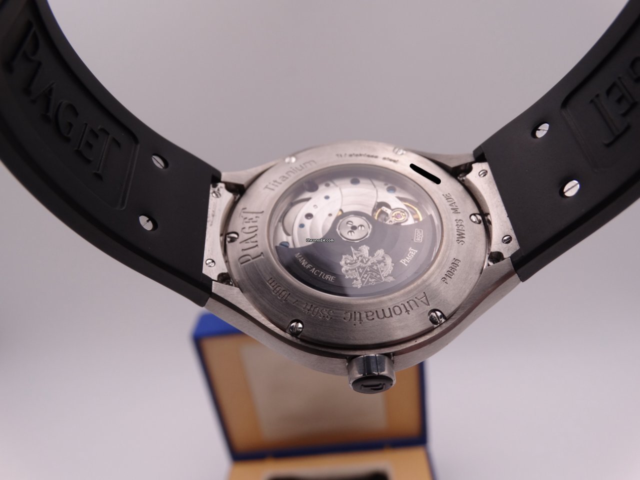 IMG_9081 Piaget Polo FortyFive Mens watch Unisex Automatic Titanium P10605 Replica 7