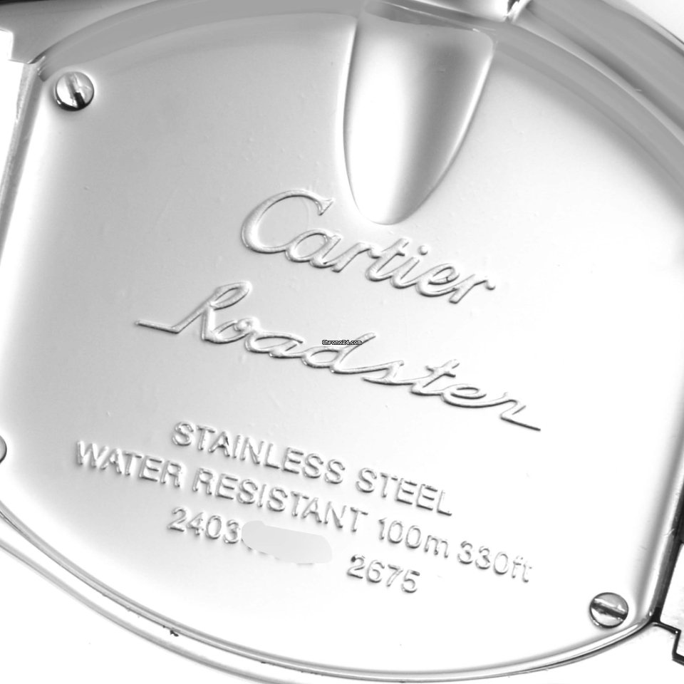 Cartier Roadster Womens watch Quartz Steel W6206006 Replica 7