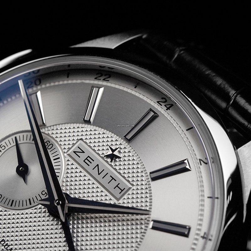 IMG_9081 Zenith Elite Dual Time Mens watch Unisex Automatic Steel 03.2130.682 02.C498 Replica 7