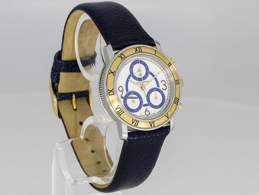 Baume & Mercier Womens watch Quartz Gold Steel 6604018 Replica 7