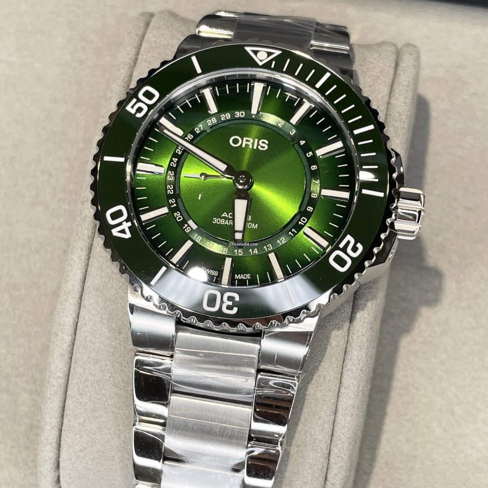 IMG_9081 Oris Aquis Mens watch Unisex Automatic Steel 01 743 7734 4187-Set Replica 7