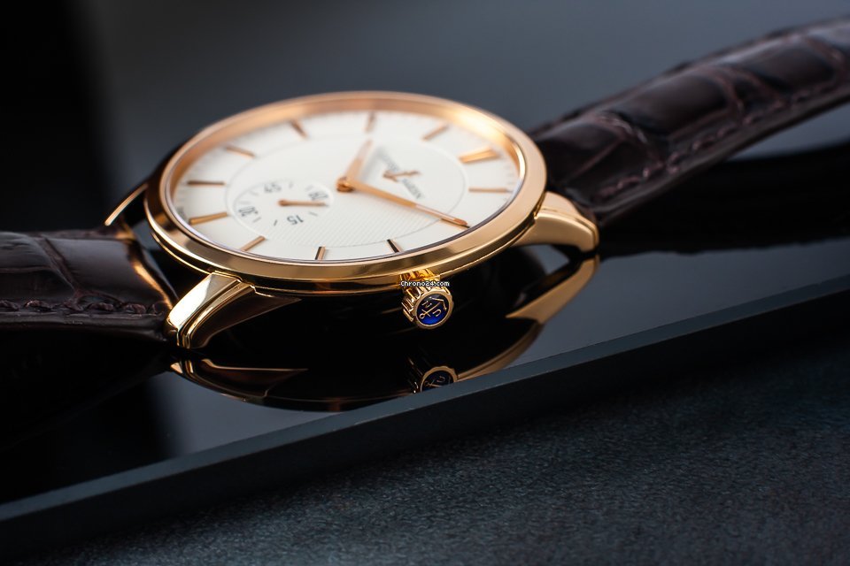 IMG_9081 Ulysse Nardin Classico Mens watch Unisex Manual winding Rose gold 8206-158 Replica 7