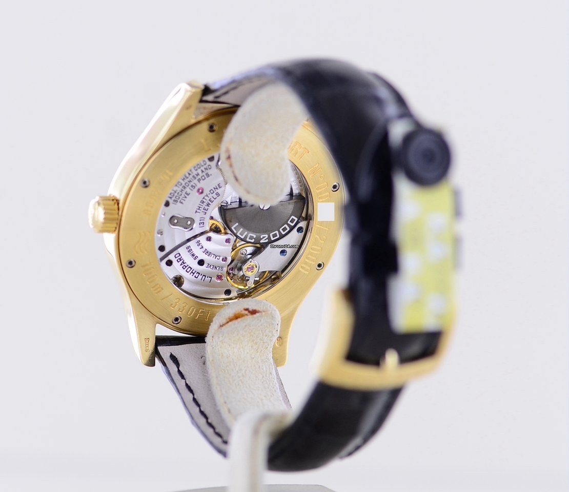IMG_9081 Chopard L.U.C Mens watch Unisex Automatic Yellow gold 16 2000 Replica 7