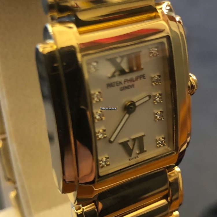 IMG_9081 Patek Philippe Twenty~4 Womens watch Quartz Yellow gold 4907 1J-001 Replica 7