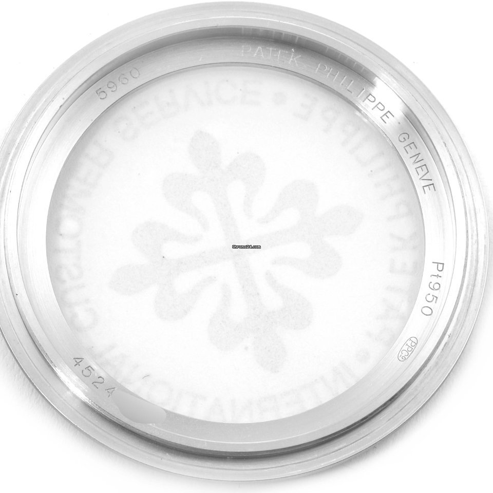 IMG_9081 Patek Philippe Annual Calendar Chronograph Mens watch Unisex Automatic Platinum 5960 01G Replica 7