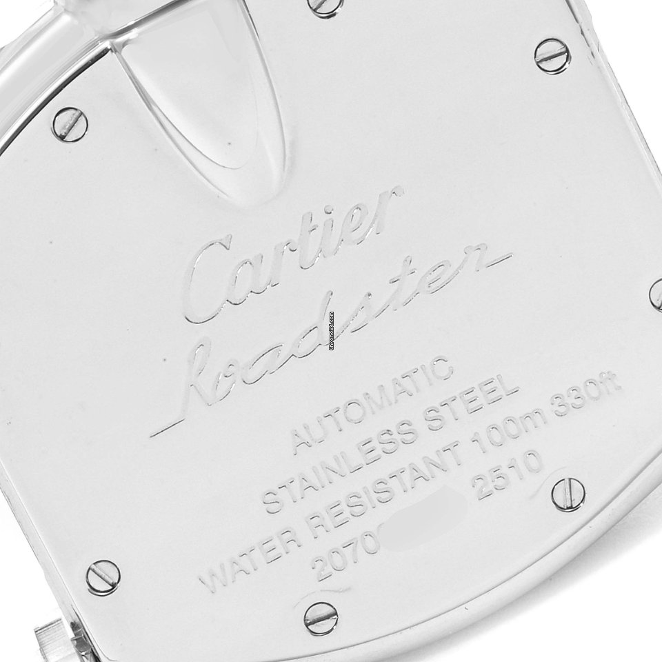 Cartier Roadster Mens watch Unisex Automatic Steel W62004V3 Replica 7