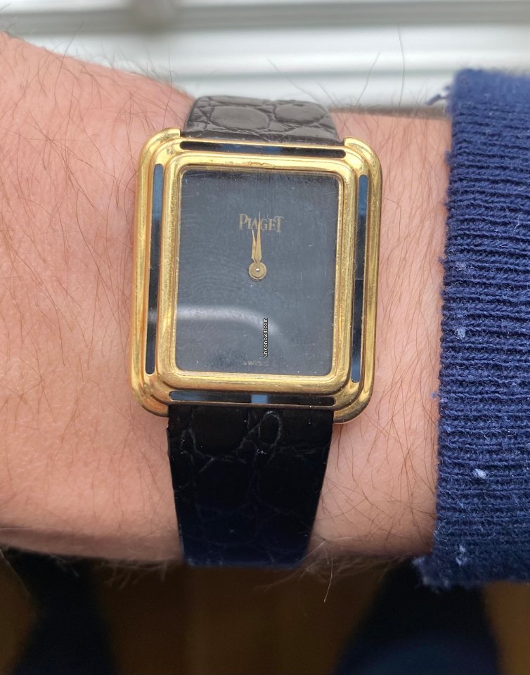 IMG_9081 Piaget Mens watch Unisex Manual winding Yellow gold Piaget 74108 Replica 7