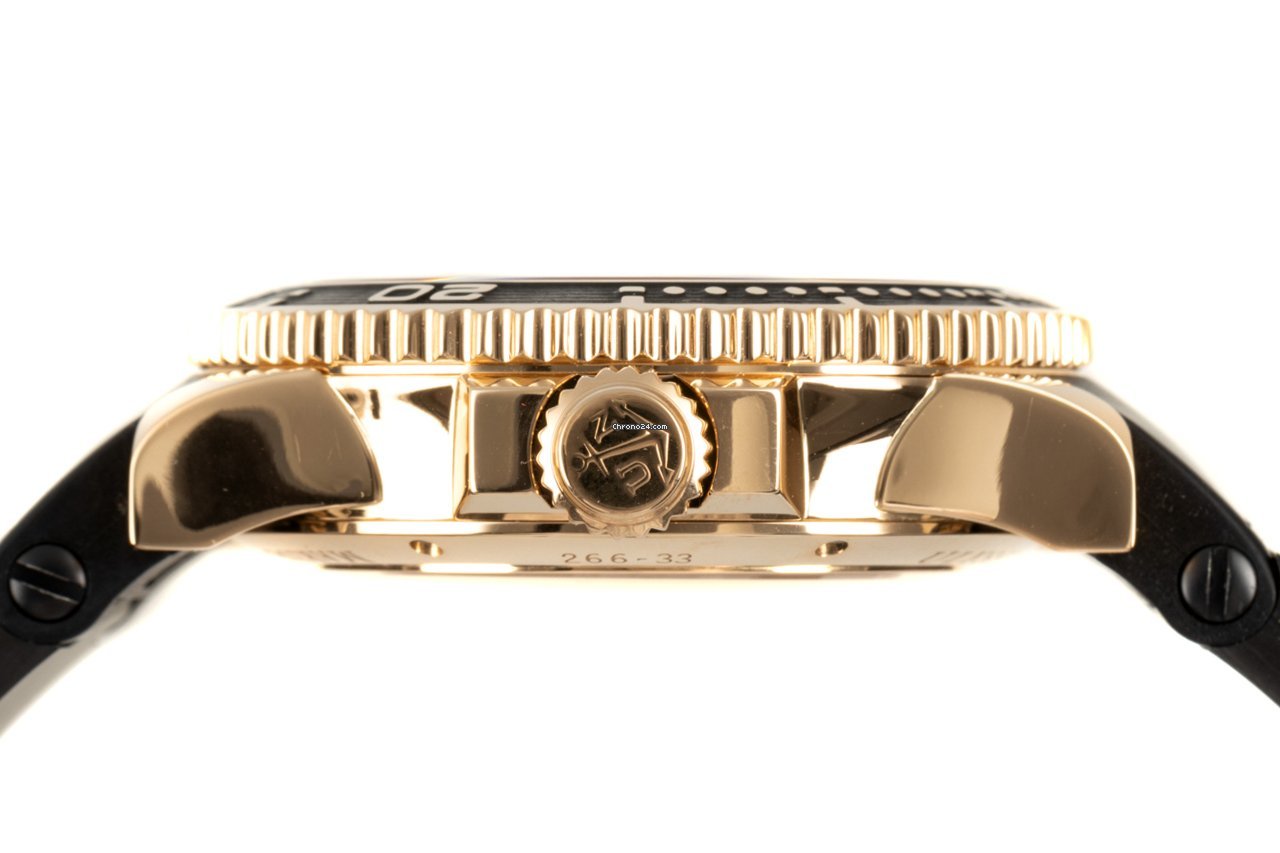 IMG_9081 Ulysse Nardin Maxi Marine Diver Mens watch Unisex Automatic Yellow gold 266-33 Replica 7