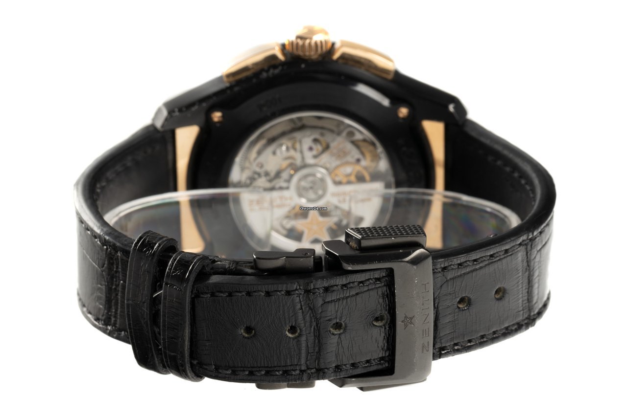 IMG_9081 Zenith El Primero Stratos Flyback Mens watch Unisex Automatic Gold Steel 85.2060.405 23.C714 Replica 7