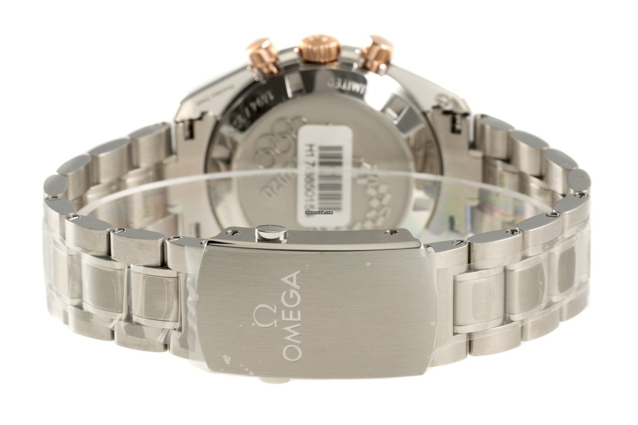 IMG_9081 Omega Speedmaster Mens watch Unisex Manual winding Gold Steel 522.20.42.30.06.001 Replica 7