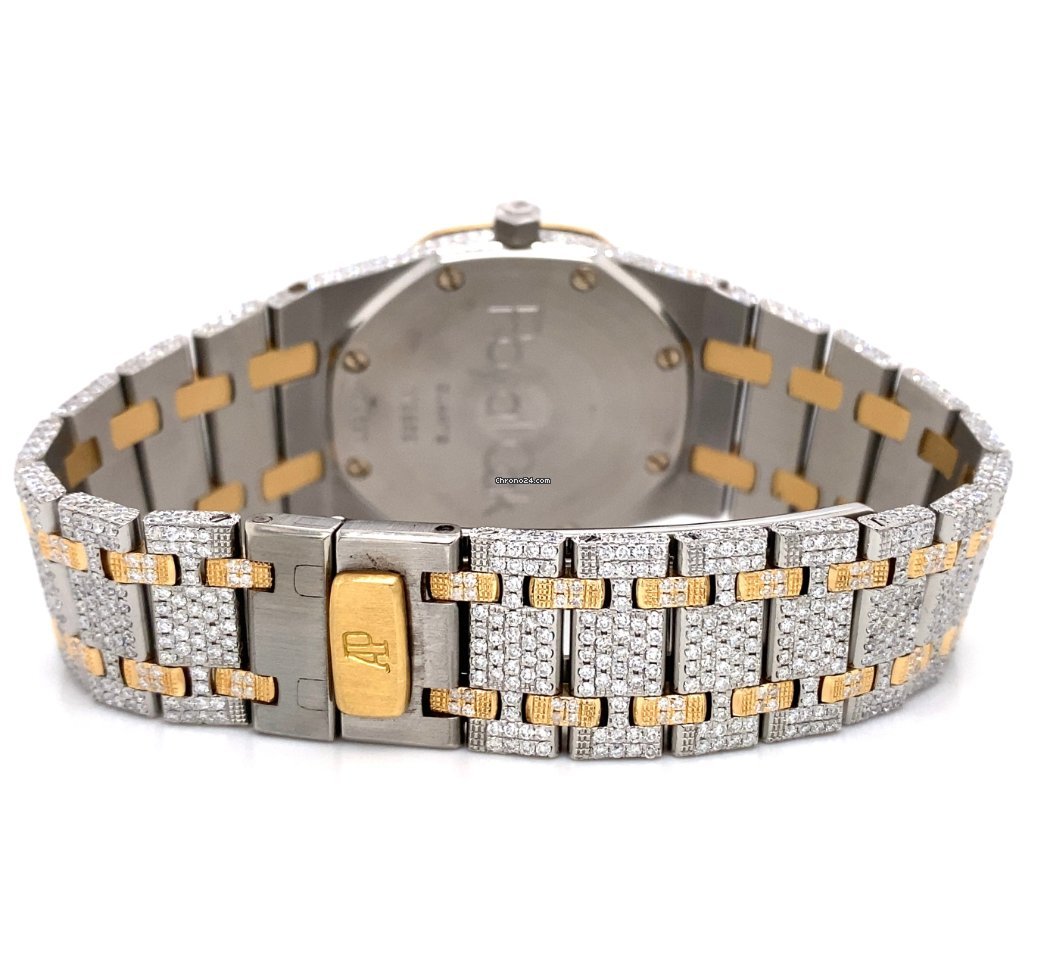 IMG_9081 Audemars Piguet Royal Oak Lady Womens watch Quartz Steel 56175 Replica 7