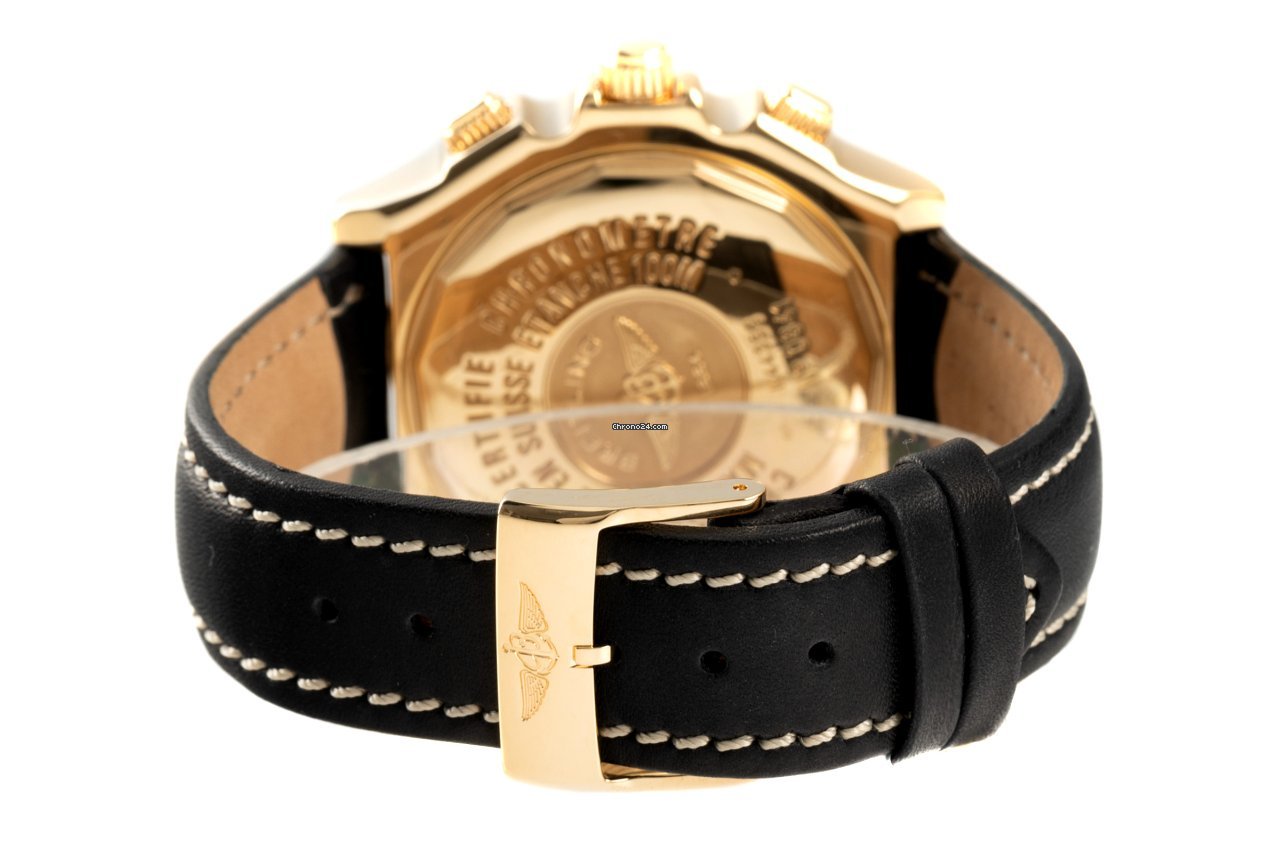 IMG_9081 Breitling Crosswind Special Mens watch Unisex Automatic Yellow gold K44355 Replica 7
