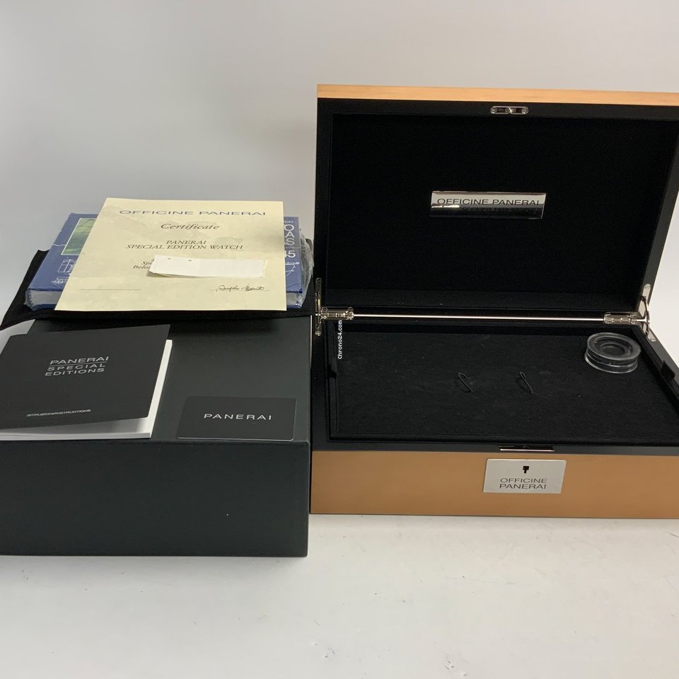 IMG_9081 Panerai Radiomir Mens watch Unisex Manual winding Steel PAM00720 Replica 7