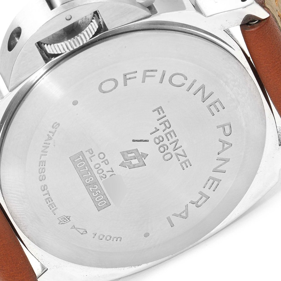 IMG_9081 Panerai Luminor Marina Mens watch Unisex Manual winding Steel PAM01005 Replica 7