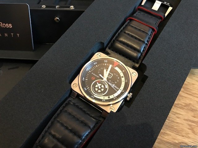 IMG_9081 Bell & Ross BR 03-90 Grande Date et Reserve de Marche Mens watch Unisex Automatic Steel BR0390-B-Rocket Replica 7