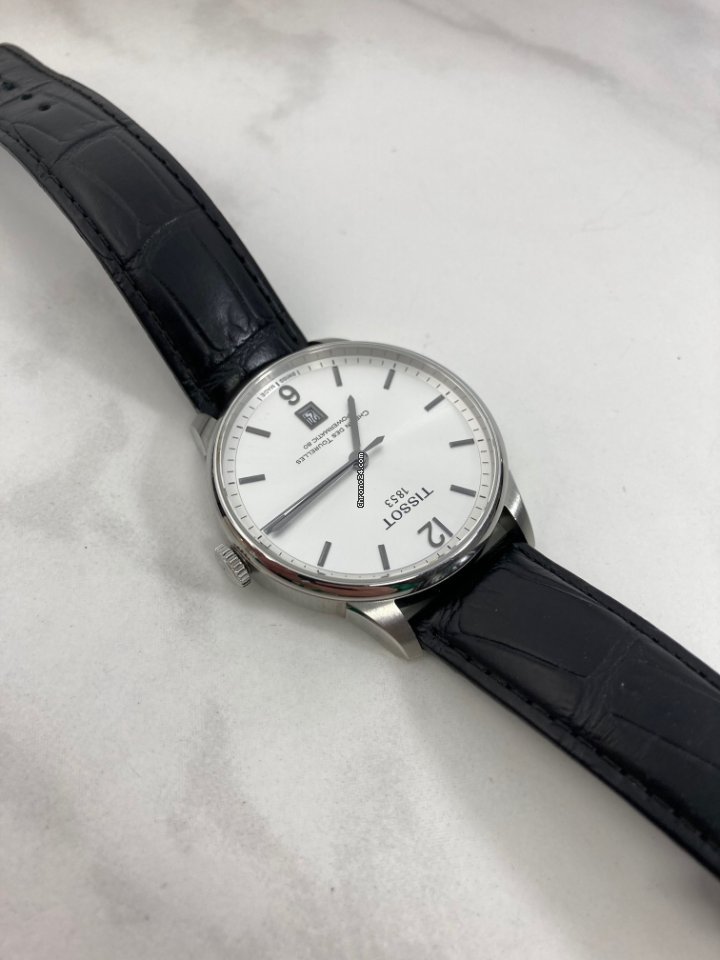 Tissot Chemin de Tourelles Mens watch Unisex Automatic Steel T099.407.16.037.00 Replica 7