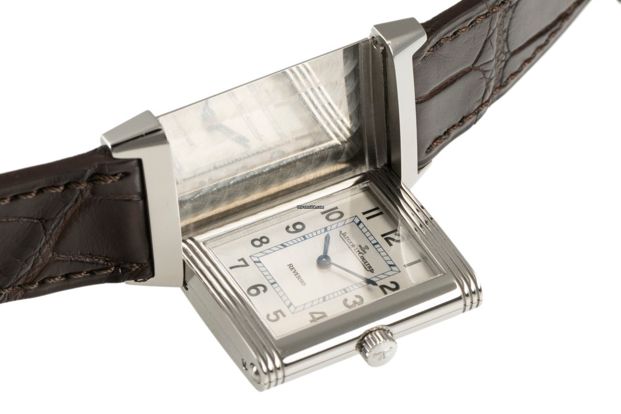 Jaeger-LeCoultre Reverso Classique Mens watch Unisex Quartz Steel 252.8.47 Replica 7
