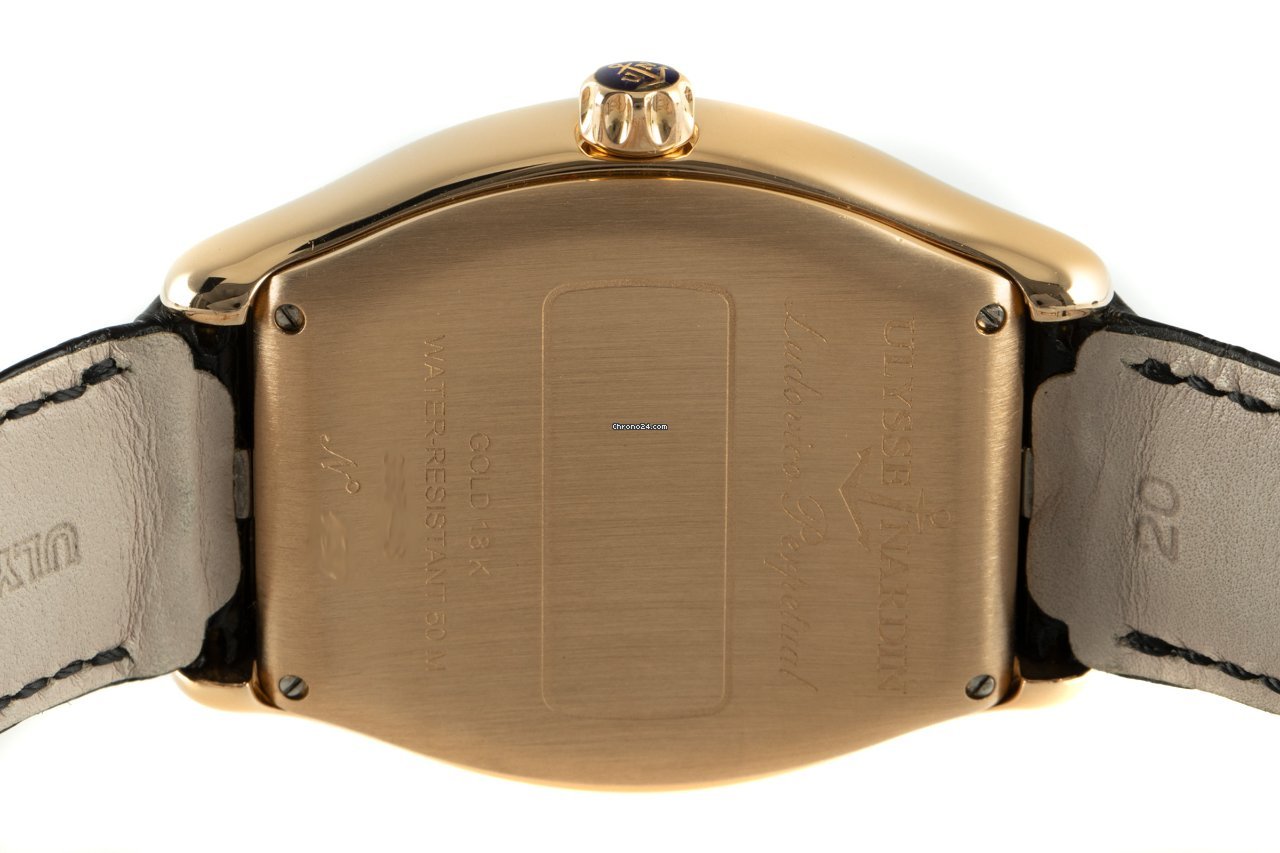 IMG_9081 Ulysse Nardin Michelangelo Mens watch Unisex Automatic Red gold 336-48 Replica 7
