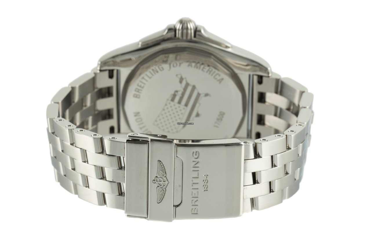 IMG_9081 Breitling Galactic 44 Mens watch Unisex Automatic Steel A45320 Replica 7