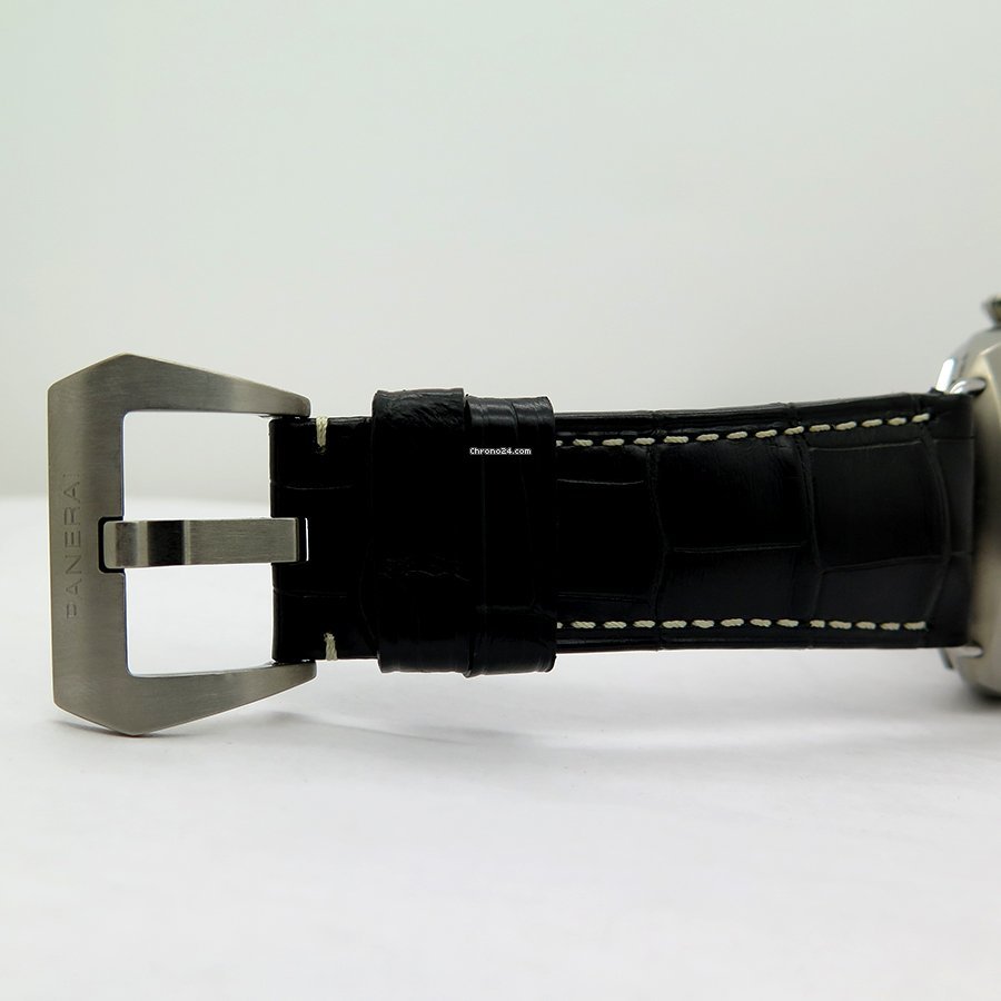 IMG_9081 Panerai Radiomir 8 Days Mens watch Unisex Manual winding Titanium PAM 00346 Replica 7
