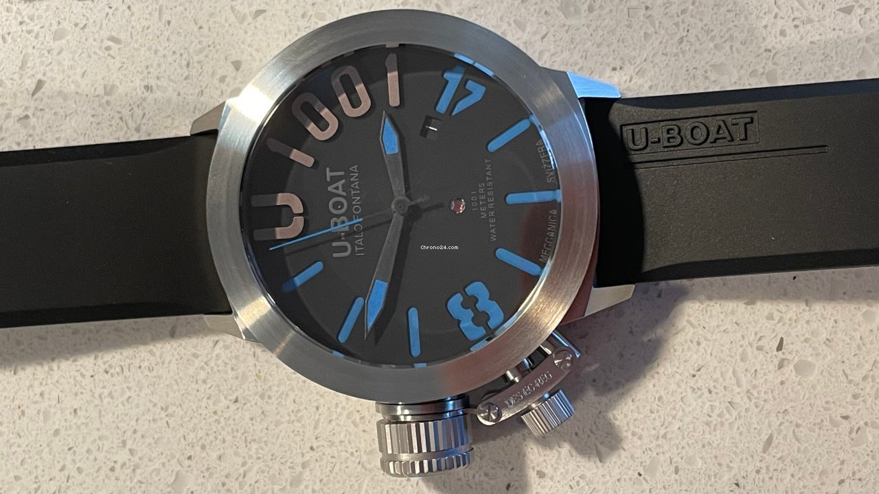 IMG_9081 U-Boat U-1001 Mens watch Unisex Automatic Steel UB-6448-1 Replica 7