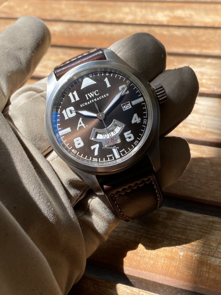 IMG_9081 IWC Pilot Mens watch Unisex Automatic Steel IW326104 Replica 7