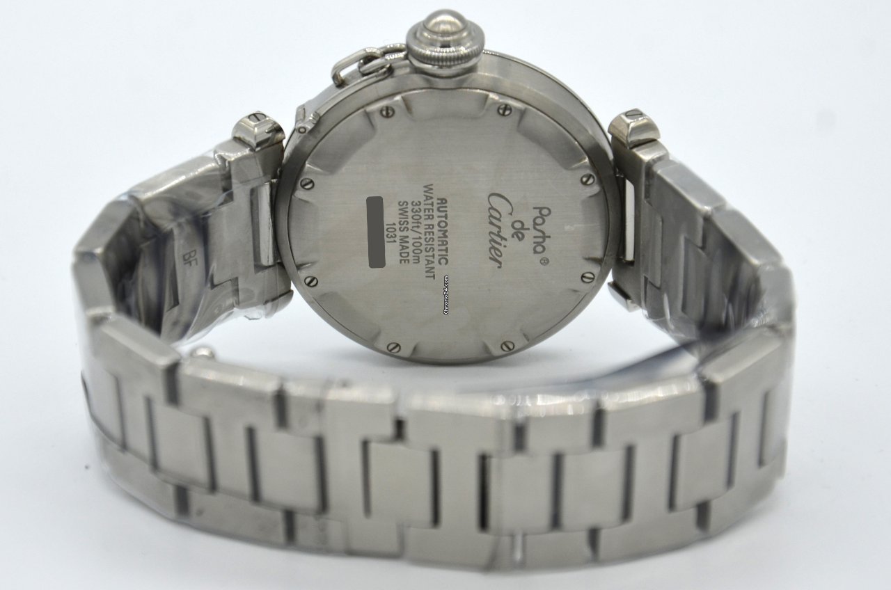 Cartier Pasha C Mens watch Unisex Automatic Steel 1031 	W31010M7 Replica 7