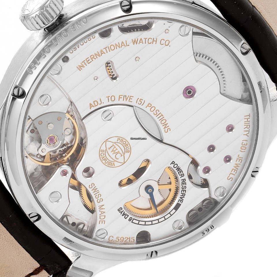 IMG_9081 IWC Portuguese Hand-Wound Mens watch Unisex Manual winding Steel IW510205 Replica 7