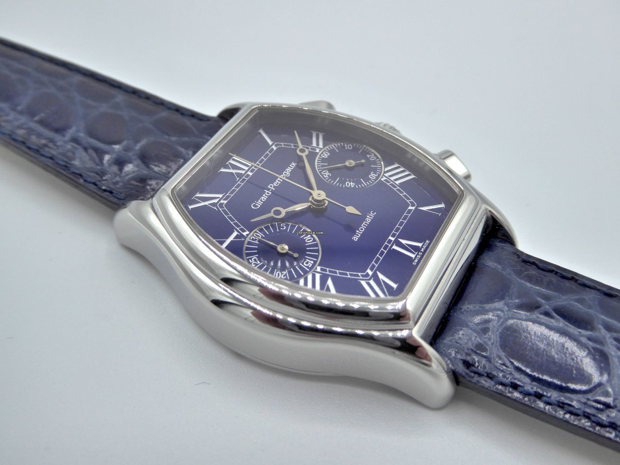 IMG_9081 Girard Perregaux Richeville Mens watch Unisex Automatic Steel 2750 Replica 7